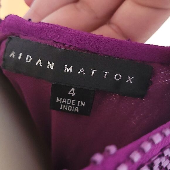 Aidan Mattox Beaded Mini - Picture 5 of 5